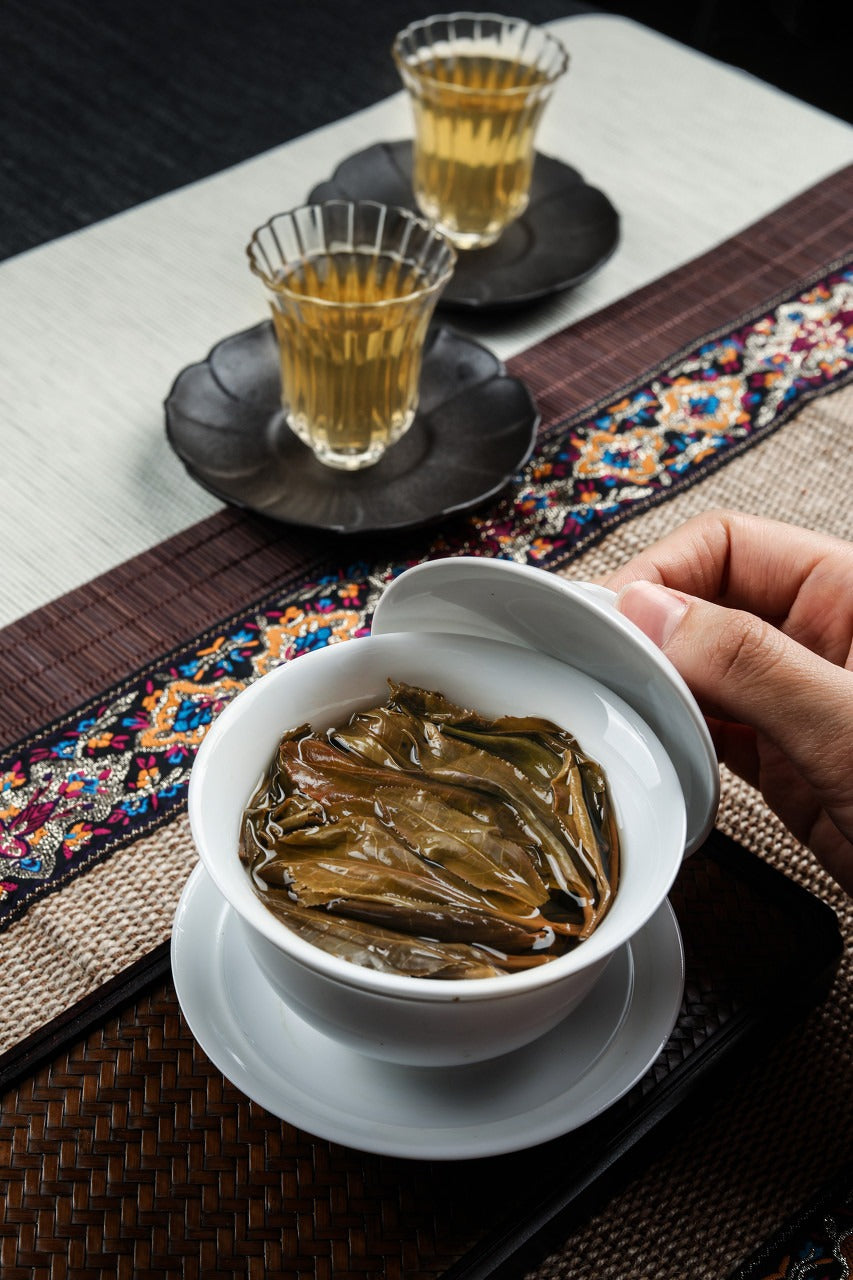 (recommend)Black Pu-erh ripe tea cake gift box【357g】