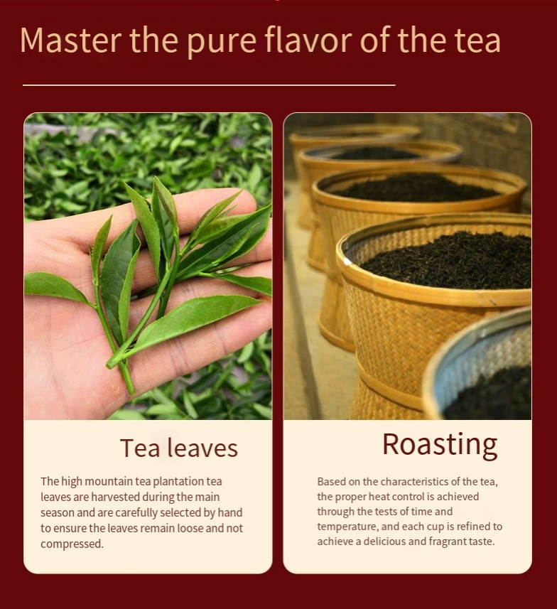 Dragon Soars Across the World 16-Can Set Four Famous Teas + Kiln-fired Teaware + Gift Bag【240g】