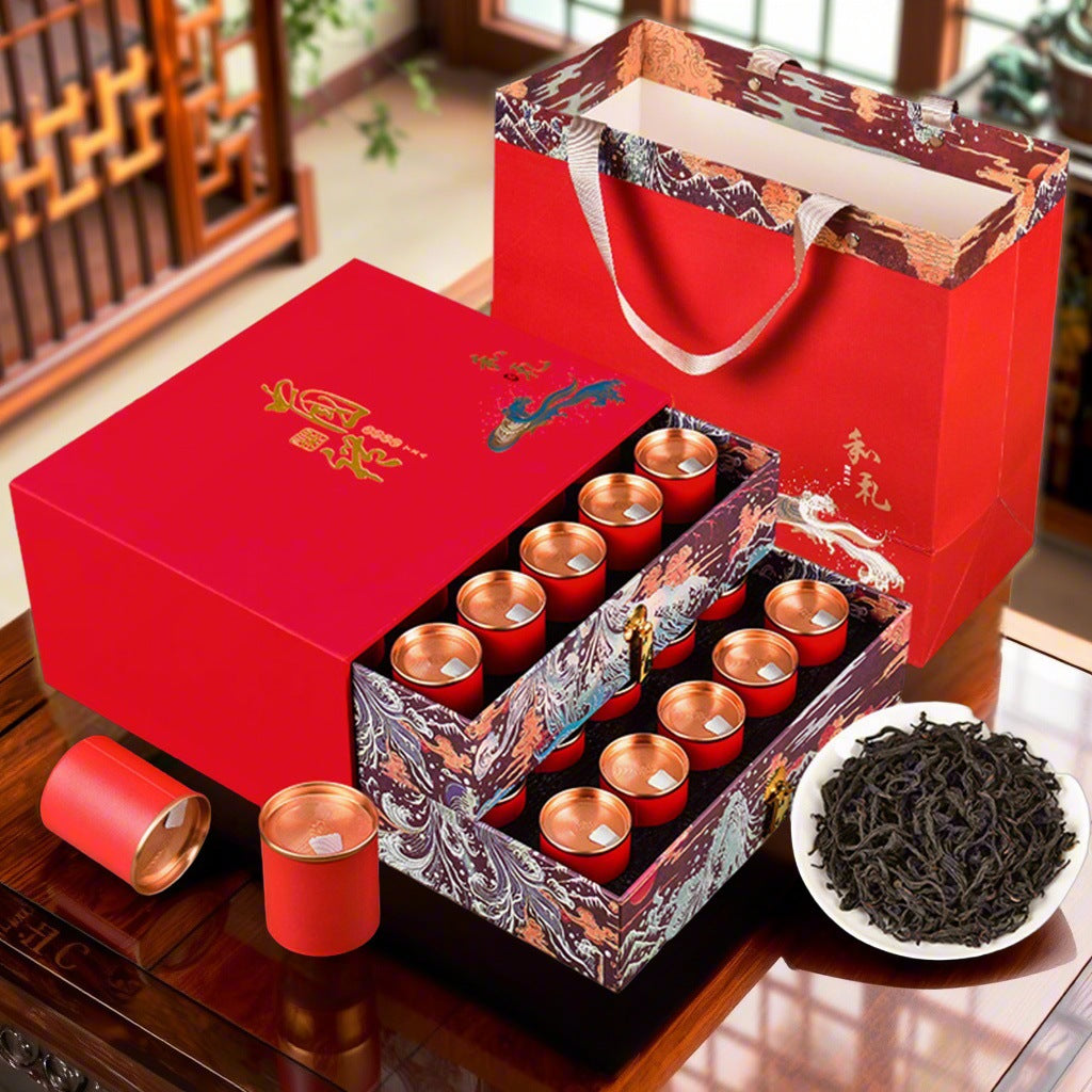 Lapsang Souchong Black Tea 30 Small Cans Gift Box【450g】