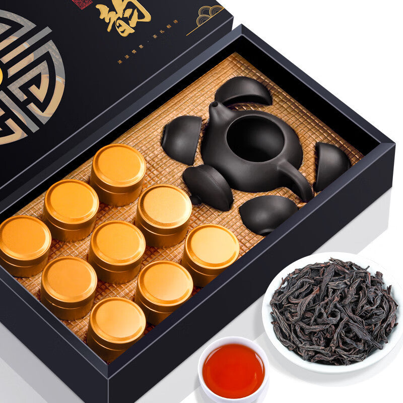 Lapsang Souchong black tea gift box with tea set【160g】