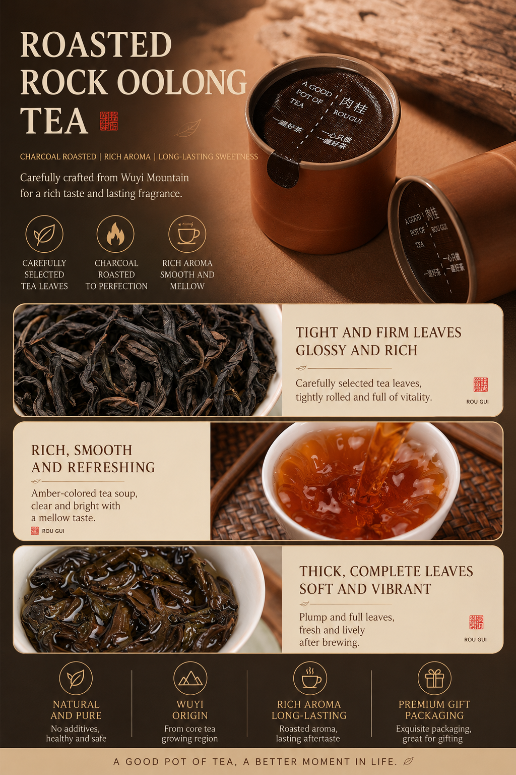 (recommend)A Fortune Comes and Goes: Chinese Tea (24 cans, 100g each)