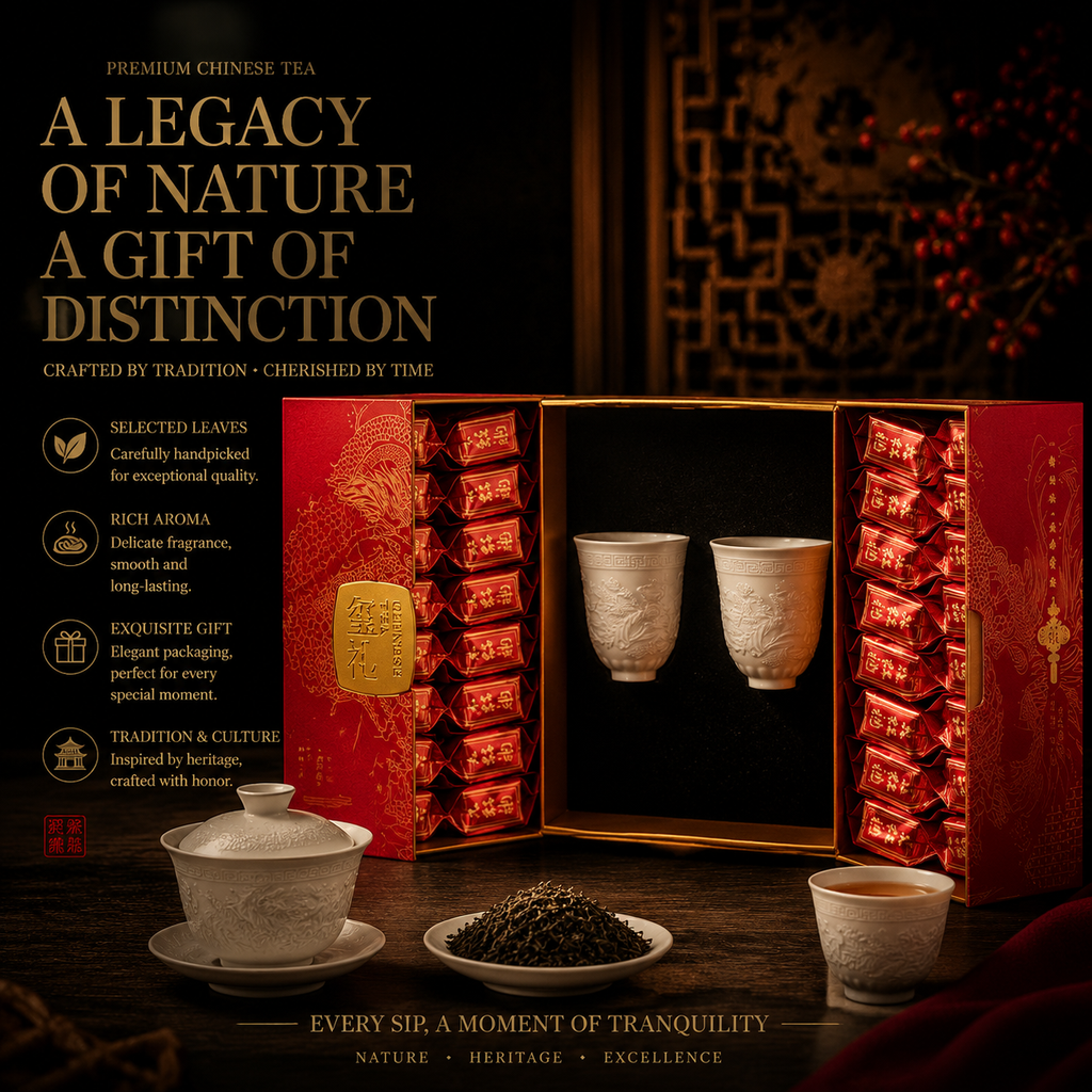 Wuyishan premium black tea Da Hong Pao gift box【250g】