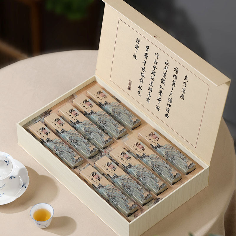 (recommend)Dragon Pearl Pu-erh Tea, Ripe Tea, Premium Gift Box【210g】