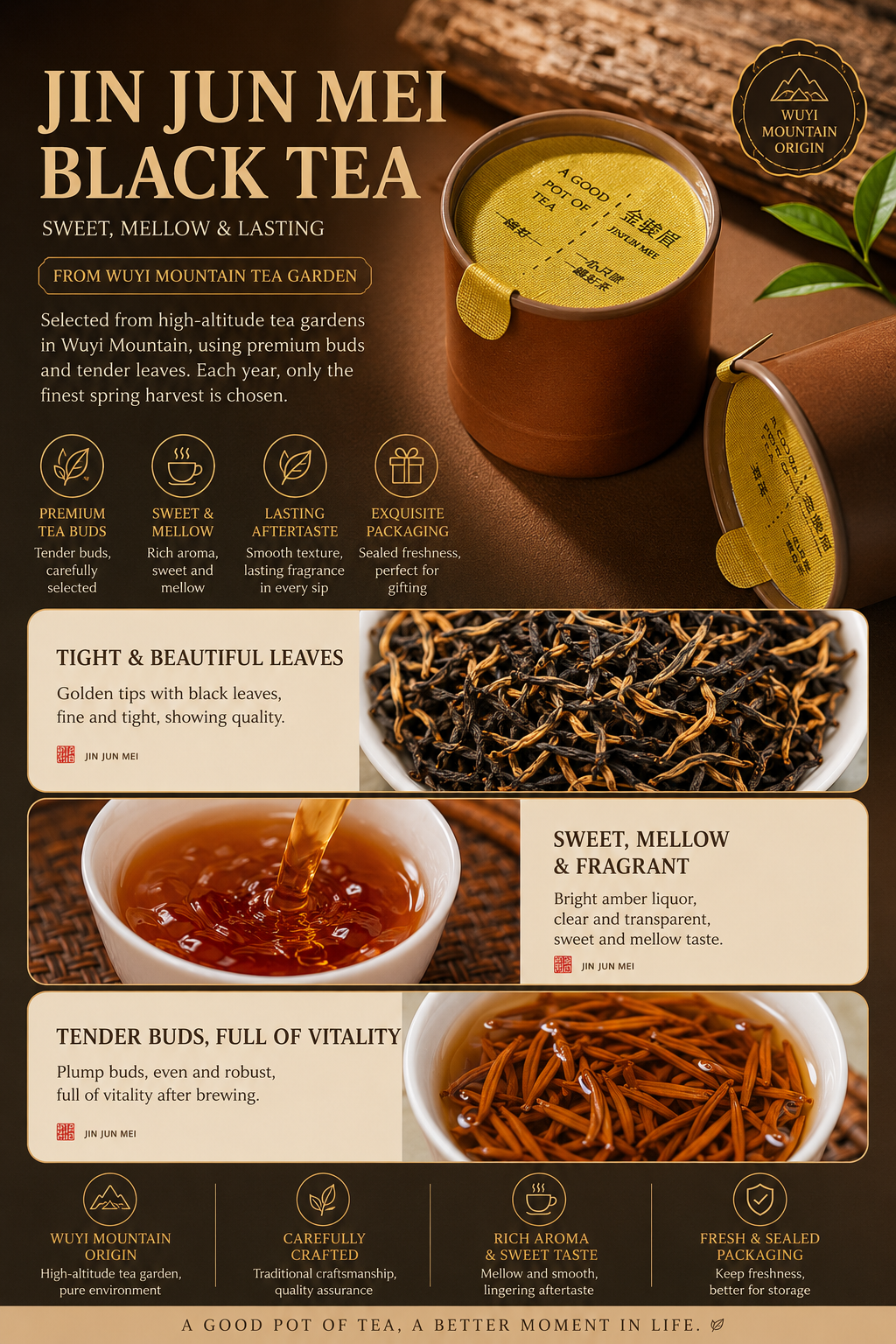 (recommend)A One in a Million Fine Tea Gift Box (24 cans, 100g each)