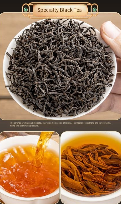 Fish Leaping Over the Dragon Gate Four Famous Teas + Exquisite Tea Set【465g】